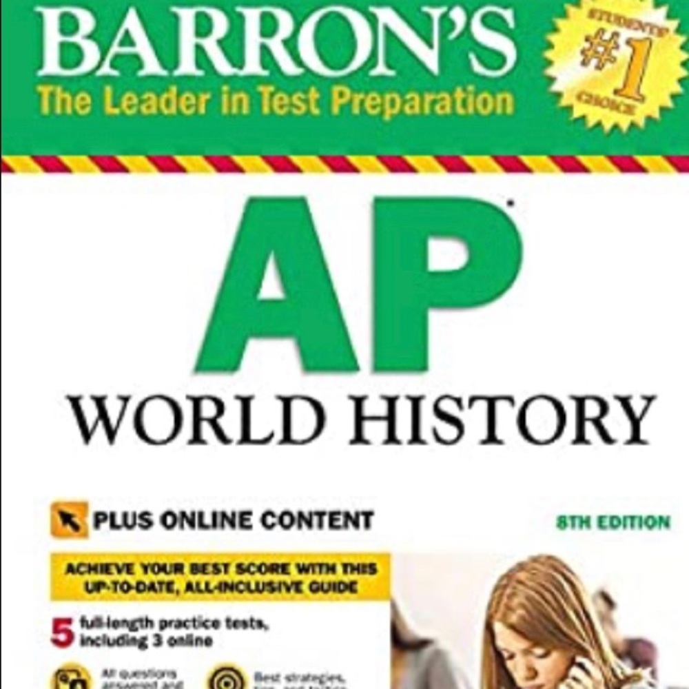Barron’s AP World History Exam Prep Book